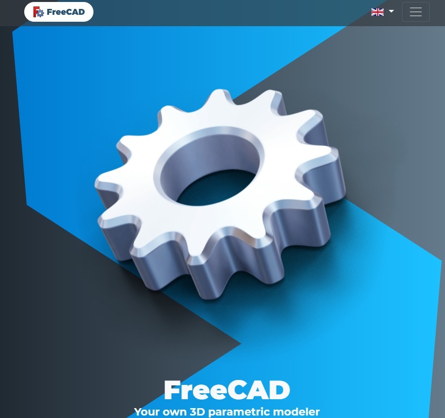 freecad page d'atterrissage