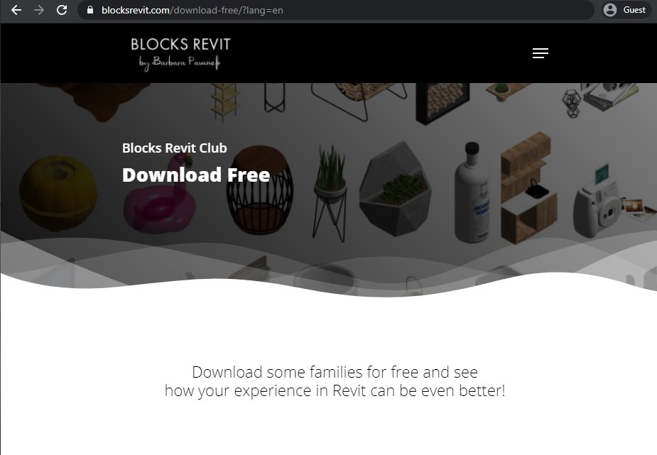 blocks revit web page