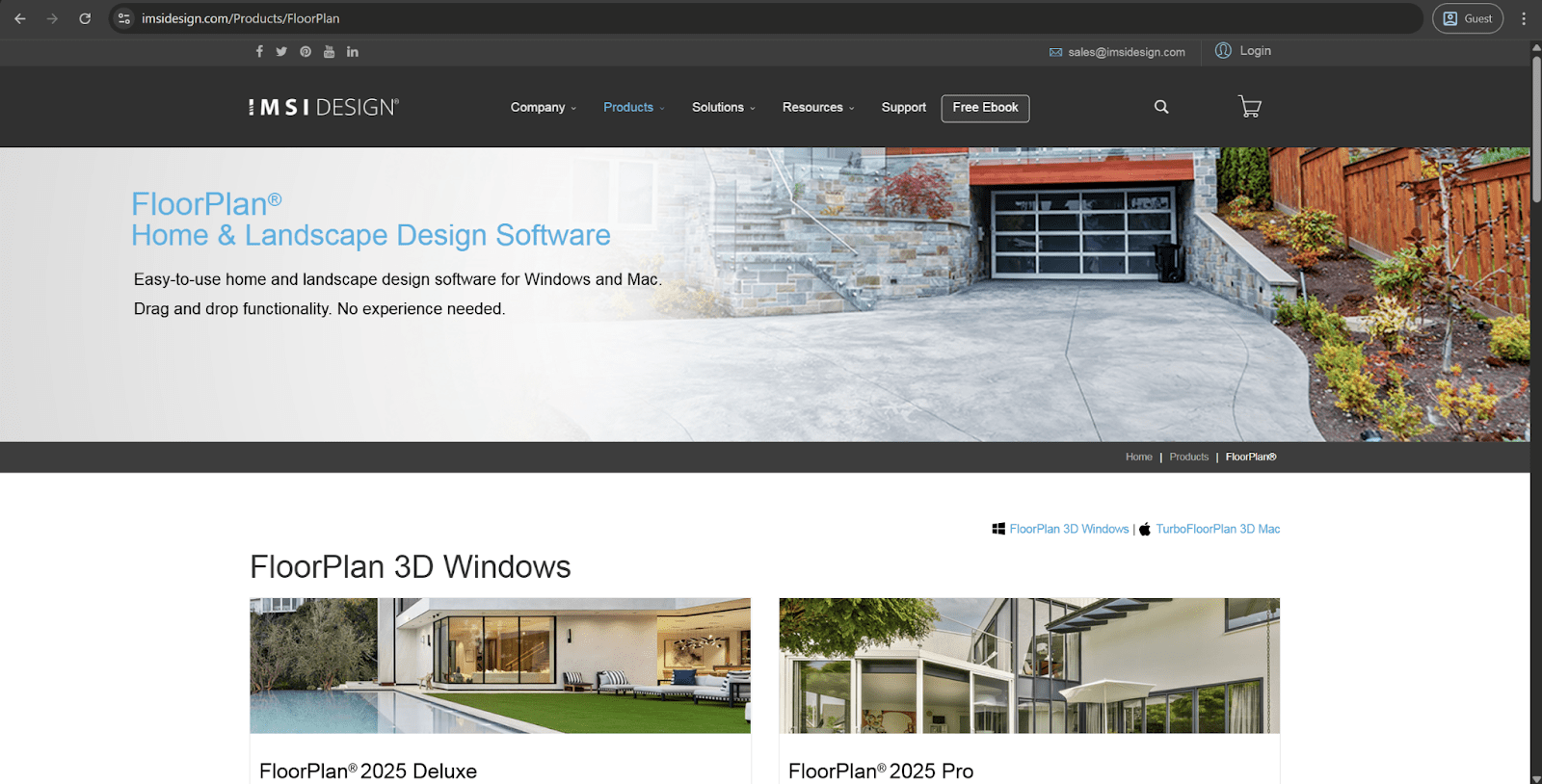 floorplan3d landing page