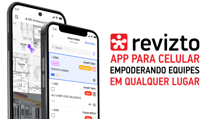 Apresentação do inovador aplicativo Revizto para celular: empoderando equipes em qualquer lugar!