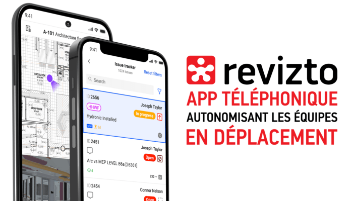 Découvrez l’application pour téléphone révolutionnaire de Revizto: Autonomisez les équipes en déplacement!